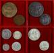 London Coins : A140 : Lot 2785 : World (10) Australia (3) Penny 1911 EF, Threepence 1912 GVF, Sixpence 1911 NVF, South Af...