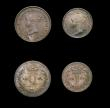 London Coins : A154 : Lot 2334 : Maundy Set 1841 ESC 2451 GEF to UNC with an even matching tone, a very rare set, indeed our extensiv...