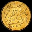 London Coins : A161 : Lot 1229 : India Madras Presidency Gold Mohur nd(1819) British East India Company KM421.3 Unc with prooflike fi...