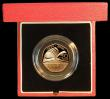 London Coins : A163 : Lot 1666 : Fifty Pence 2000 150 Years of Public Libraries Gold Proof S.H11 FDC in the Royal Mint box of issue w...