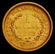 London Coins : A165 : Lot 3823 : USA Gold Dollar 1853 Breen 6025 NEF