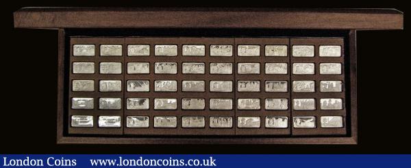 Olympic Games 2012 Sterling Silver Ingots 1896-1972 Official Museum Collection 