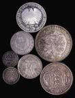 London Coins : A173 : Lot 1010 : World a small group (7) Germany - Weimar Republic Five Reichsmarks 1930A KM#56 VF with some surface ...