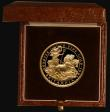 London Coins : A174 : Lot 190 : Britannia Gold £25 Quarter Ounce 1997 S.BO3 Proof FDC in the Royal Mint box of issue with cert...