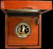 London Coins : A177 : Lot 380 : One Hundred Pounds 2016 Shengxiao Collection - Chinese Lunar Year of the Monkey, One Ounce Gold Proo...