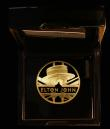 London Coins : A177 : Lot 570 : Twenty Five Pounds 2020 Elton John - British Music Legend. Quarter Ounce Gold Proof. The Royal Mint ...