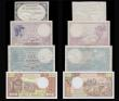 London Coins : A179 : Lot 116 : France Cinq Livres Assignat Series 27784, 5 Francs 5.12.1940 VF (small tears at bottom), 10 Francs (...