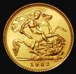 London Coins : A181 : Lot 1796 : Half Sovereign 1982 Marsh 544A, S.SB1 Lustrous UNC