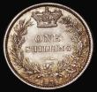 London Coins : A181 : Lot 2004 : Shilling 1875 ESC 1327, Bull 3045, Die Number 44, A/UNC with a choice and attractive golden tone
