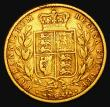 London Coins : A181 : Lot 2134 : Sovereign 1853 WW Raised on truncation, Marsh 36, S.3852C, Near Fine/Fine