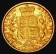 London Coins : A181 : Lot 2151 : Sovereign 1868 Marsh 52, S.3853, Die Number 18, Fine, the reverse slightly better