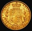 London Coins : A181 : Lot 2159 : Sovereign 1871S Shield Reverse, WW Raised on truncation, Marsh 69A, S.3855, Good Fine/VF