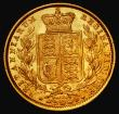London Coins : A181 : Lot 2160 : Sovereign 1872 Shield Reverse, Marsh 56, S.3853, Die Number 12, GVF/EF