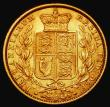 London Coins : A181 : Lot 2164 : Sovereign 1873S Shield Reverse, Marsh 71, S.3855, NVF/GVF