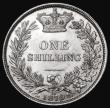 London Coins : A183 : Lot 2106 : Shilling 1870 ESC 1320, Bull 3038, Die Number 12, UNC or very near so and lustrous, one of the scarc...