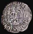London Coins : A184 : Lot 1304 : Scotland Penny David II Third 'Light' coinage, Edinburgh Mint, Obverse: DAVID REX SCOTORVM...