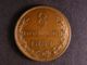 London Coins : A127 : Lot 735 : Guernsey 8 Doubles 1834 S.7200 Lustrous UNC