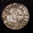 London Coins : A144 : Lot 1176 : Penny Cnut Pointed Helmet type S.1158 Lincoln Mint, moneyer WULFBEORN ON LINC, NEF