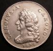 London Coins : A145 : Lot 1451 : Farthing 1676 Pattern in Silver, Portrait with long hair, Peck *492 GVF, struck on a heavy flan of 8...