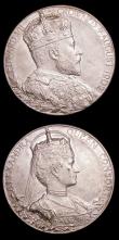 London Coins : A154 : Lot 679 : Marriage of George III to Charlotte 1761 Eimer 691 26mm diameter in silver Obverse: Busts right, con...