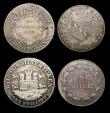 London Coins : A156 : Lot 699 : 19th Century Staffordshire (3) Shillings (2) Fazeley 1811 Davis 10 Near VF, toned, Bilston 1811 Davi...