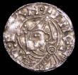 London Coins : A157 : Lot 1948 : Penny Cnut Pointed Helmet type S.1158 London Mint moneyer Leofstan VF