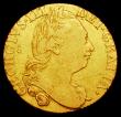 London Coins : A159 : Lot 790 : Guinea 1783 S.3728 Fine or slightly better with some scratches on the obverse, Rare only the third e...