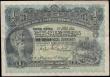 London Coins : A163 : Lot 1476 : Hong Kong & Shanghai Banking Corporation 1 Dollar dated 1st July 1913 serial no. 2254215, helmet...