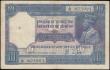 London Coins : A165 : Lot 1225 : India 10 Rupees Pick 7b ND (1917-1930) signed Taylor KGV portrait black serial number L/51 805924 GV...