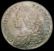 London Coins : A165 : Lot 3886 : Halfcrown 1745 LIMA ESC 605, Bull 1687 NVF/VF