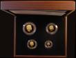 London Coins : A170 : Lot 466 : Britannia Gold Proof Set 2010 the four-coin set comprising £100 2010 Gold One Ounce, £50...