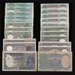 London Coins : A173 : Lot 148 : India 10 Rupees George VI issue signed Taylor (1937) Pick 19a Fine penned number obverse and some sm...