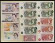 London Coins : A173 : Lot 73 : Twenty Pounds (2) Page B328 A37 910221 , Ten Pounds Lowther Dickens 1999 B382 First Run KL01 837396,...