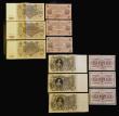 London Coins : A174 : Lot 131 : Russia (40) 250 Roubles 1917 issue Pick 36 (3) Fine (2), and Near Fine with central split , 100 Roub...