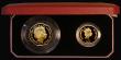 London Coins : A174 : Lot 538 : Alderney and Guernsey 60th Anniversary of The Battle of Britain Gold Two Coin Set 2000 with Alderney...