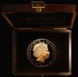 London Coins : A174 : Lot 604 : Guernsey Ten Pounds 2009 22 Carat 5oz. Gold Proof Reverse: Lunar landscape with lunar module, on the...