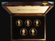 London Coins : A179 : Lot 713 : East Caribbean States Proof Set 2002 an eye-catching set containing Ten Dollars Gold (5) depicting p...