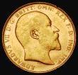 London Coins : A181 : Lot 2249 : Sovereign 1908P Marsh 201, S.3972 EF/About EF and lustrous with some contact marks