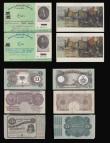 London Coins : A181 : Lot 225 : Biafra One Pound Pick 5 Unc, England 10/- Peppiatt Mauve K93D 044800 about Fine, Guernsey One Pound ...