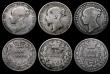 London Coins : A181 : Lot 2487 : Sixpences (6) 1866 ESC 1715, Bull 3213, Davies 1069, Die Number 45 Bright Near Fine, 1871 ESC 1723, ...