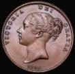 London Coins : A182 : Lot 2844 : Penny 1846 DEF Close Colon Peck 1491 UNC/AU toned with some light surface residue, by far the scarce...