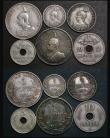 London Coins : A183 : Lot 2715 : German East Africa (12) One Rupie (2) 1905A KM#10 NVF, 1905J KM#10 Good Fine/Fine with grey tone, Ha...