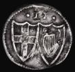 London Coins : A184 : Lot 1431 : Halfgroat Commonwealth ESC 2160, Bull 224, S.3221, 0.88 grammes, Fine, double struck on the Irish ha...