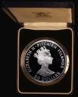London Coins : A184 : Lot 757 : Pitcairn Islands 50 Dollars 1989 Bicentenary of the Mutiny on the Bounty 5oz. .999 Silver Proof KM#5...