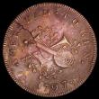 London Coins : A184 : Lot 813 : Halfpennies 18th Century Buckinghamshire - Amersham 1797 'A Speedy and Lasting Peace' with...