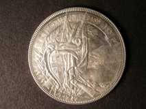 London Coins : A122 : Lot 1435 : Switzerland Shooting Thaler - 5 Francs 1883 Lugano UNC.