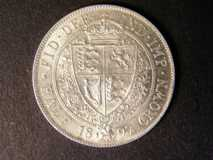 London Coins : A122 : Lot 1630 : Halfcrown 1897 ESC 731 UNC