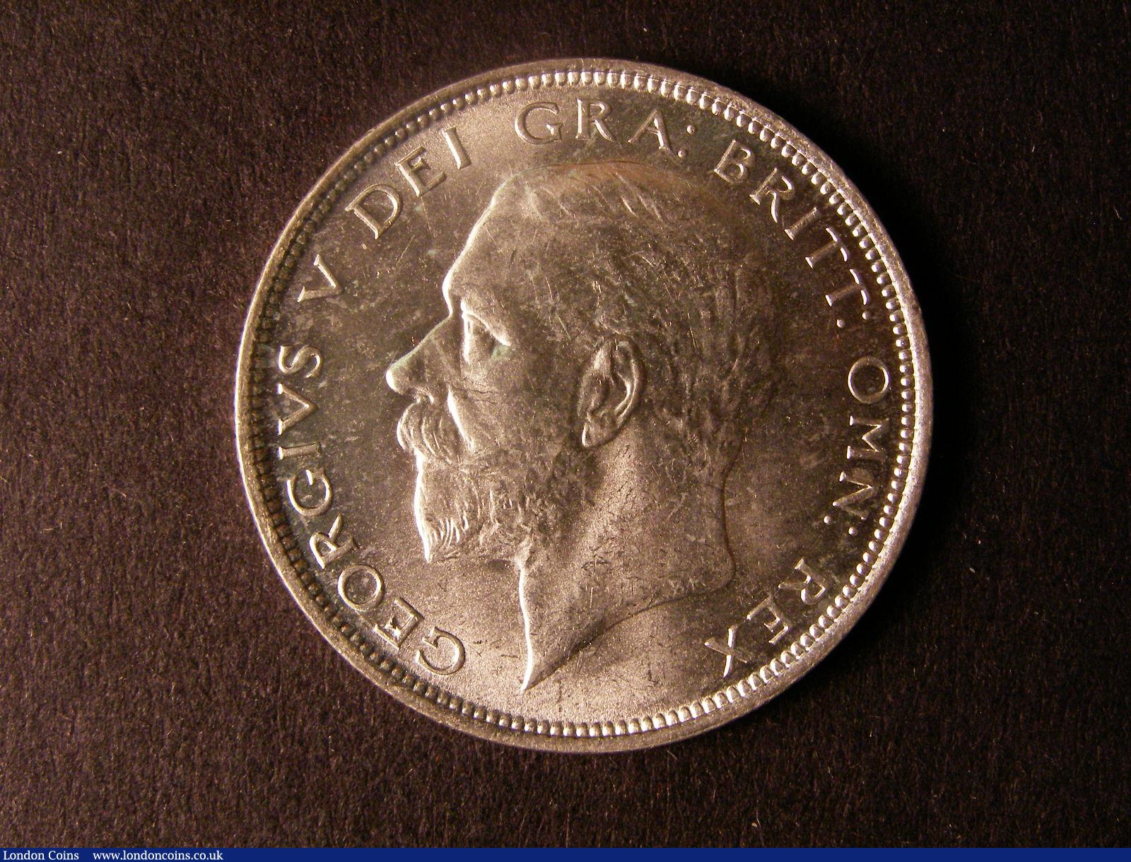 London Coins : A124 : Lot 497 : Halfcrown 1927 First Reverse ESC 775 Lustrous UNC