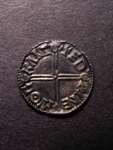 London Coins : A125 : Lot 740 : Penny Aethelred II Long Cross type S.1151 moneyer EDWINE on GRANTA with slight bend, NEF with ol...
