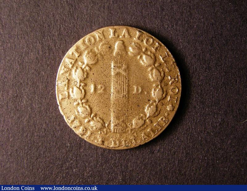 London Coins : A126 : Lot 470 : France 12 Deniers 1791 A KM#600.1 GVF with some slightly weak areas and light haymarks, high gra...